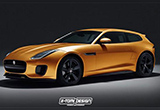 捷豹F-TYPE 400猎装版假想图 更加实用