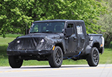 FCA全新中型皮卡谍照曝光 基于Jeep牧马人