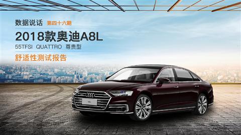 数据说话：2018款奥迪A8L舒适性测试