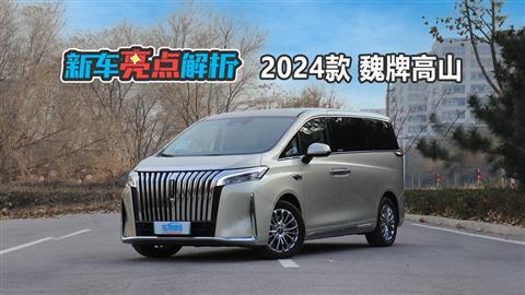 新车亮点解析：2024款魏牌高山